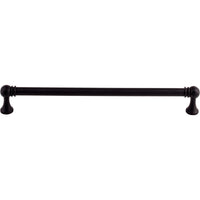 Worldwide Flooring Design Center Kara Pull 8 13/16 Inch (c-c) Flat Black Kara Pull 8 13/16 Inch (c-c) Flat Black Top Knobs Decorative Hardware