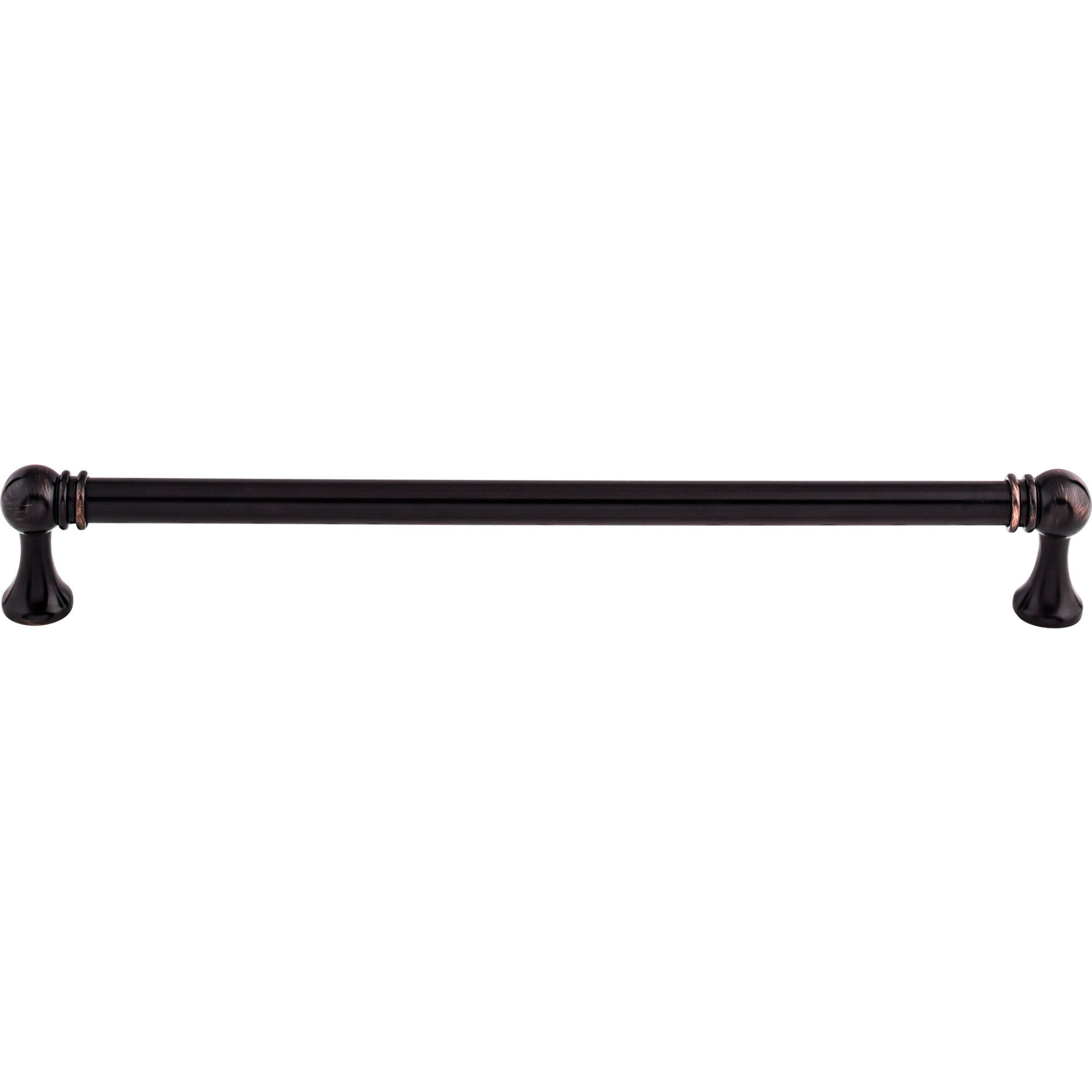 Worldwide Flooring Design Center Kara Pull 8 13/16 Inch (c-c) Tuscan Bronze Kara Pull 8 13/16 Inch (c-c) Tuscan Bronze Top Knobs Decorative Hardware
