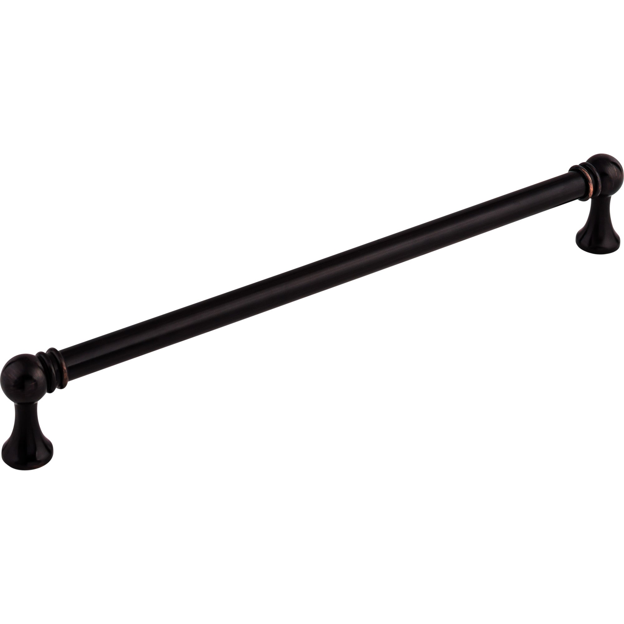 Worldwide Flooring Design Center Kara Pull 8 13/16 Inch (c-c) Tuscan Bronze Kara Pull 8 13/16 Inch (c-c) Tuscan Bronze Top Knobs Decorative Hardware