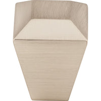 Worldwide Flooring Design Center Juliet Knob 1 Inch Brushed Satin Nickel Juliet Knob 1 Inch Brushed Satin Nickel Top Knobs Decorative Hardware
