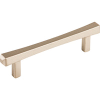 Worldwide Flooring Design Center Juliet Pull 3 3/4 Inch (c-c) Brushed Satin Nickel Juliet Pull 3 3/4 Inch (c-c) Brushed Satin Nickel Top Knobs Decorative Hardware