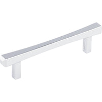 Worldwide Flooring Design Center Juliet Pull 3 3/4 Inch (c-c) Polished Chrome Juliet Pull 3 3/4 Inch (c-c) Polished Chrome Top Knobs Decorative Hardware