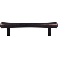 Worldwide Flooring Design Center Juliet Pull 3 3/4 Inch (c-c) Tuscan Bronze Juliet Pull 3 3/4 Inch (c-c) Tuscan Bronze Top Knobs Decorative Hardware