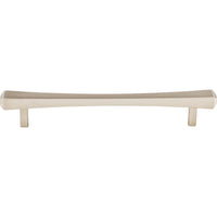Worldwide Flooring Design Center Juliet Pull 6 5/16 Inch (c-c) Brushed Satin Nickel Juliet Pull 6 5/16 Inch (c-c) Brushed Satin Nickel Top Knobs Decorative Hardware