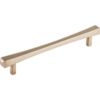 Worldwide Flooring Design Center Juliet Pull 6 5/16 Inch (c-c) Brushed Satin Nickel Juliet Pull 6 5/16 Inch (c-c) Brushed Satin Nickel Top Knobs Decorative Hardware