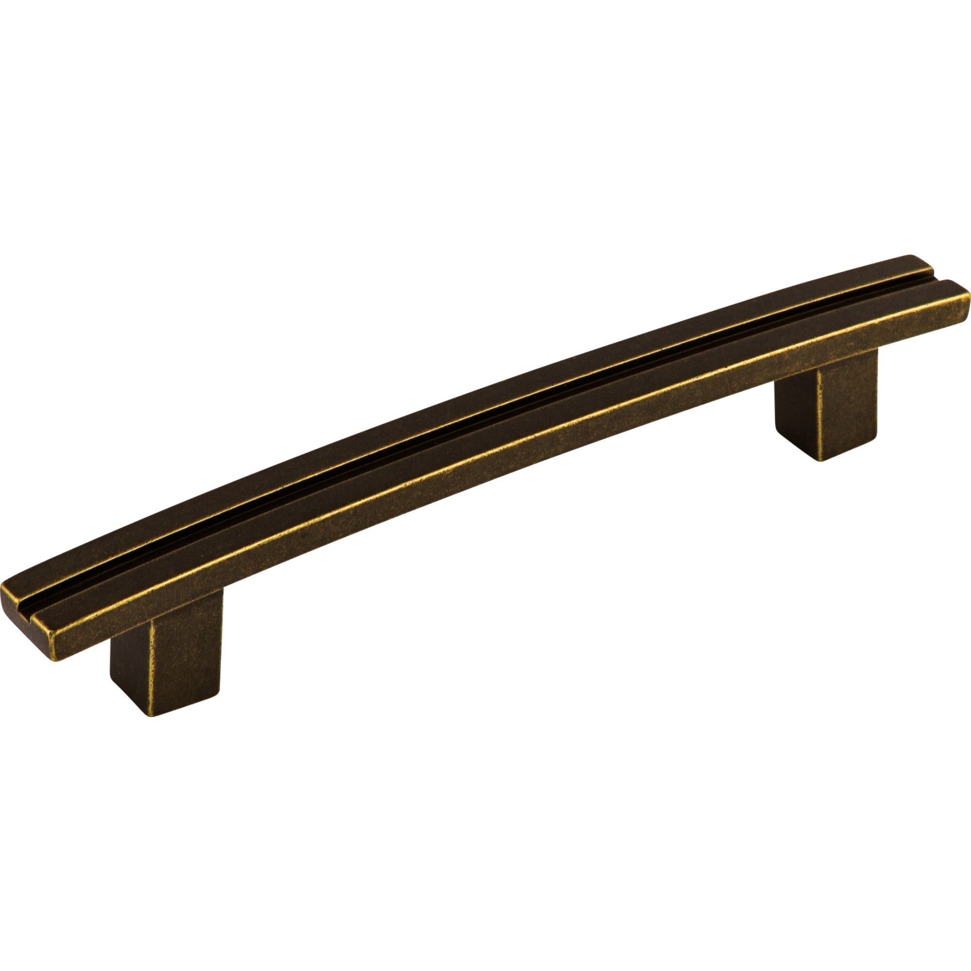Worldwide Flooring Design Center Inset Rail Pull 5 Inch (c-c) German Bronze Inset Rail Pull 5 Inch (c-c) German Bronze Top Knobs Decorative Hardware