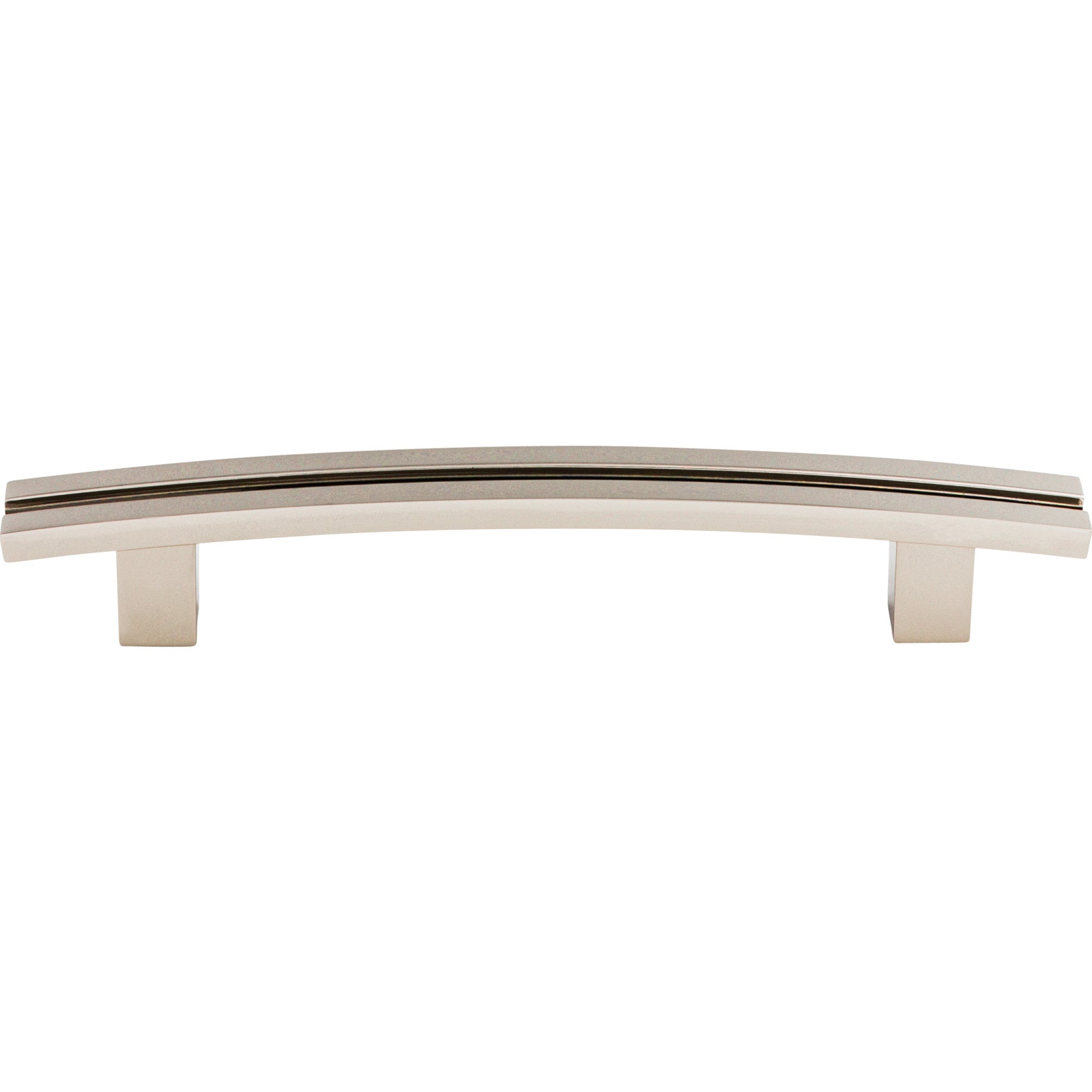 Worldwide Flooring Design Center Inset Rail Pull 5 Inch (c-c) Polished Nickel Inset Rail Pull 5 Inch (c-c) Polished Nickel Top Knobs Decorative Hardware