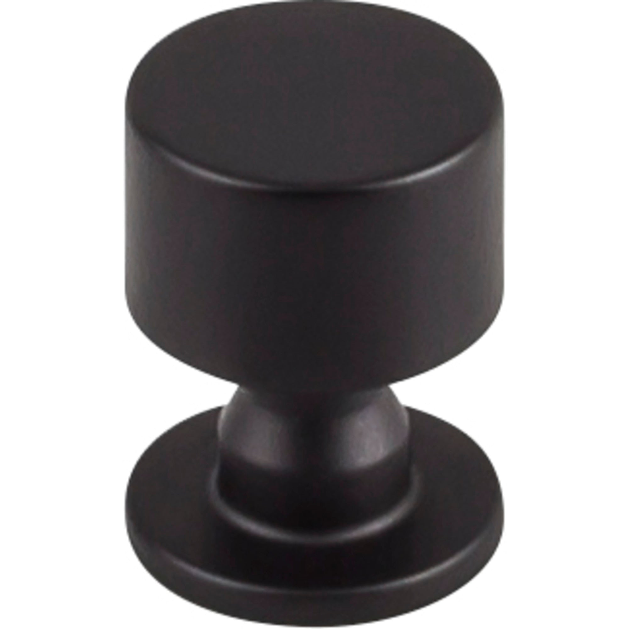 Worldwide Flooring Design Center Lily Knob 1 Inch Flat Black Lily Knob 1 Inch Flat Black Top Knobs Decorative Hardware