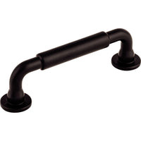 Worldwide Flooring Design Center Lily Pull 3 3/4 Inch (c-c) Flat Black Lily Pull 3 3/4 Inch (c-c) Flat Black Top Knobs Decorative Hardware