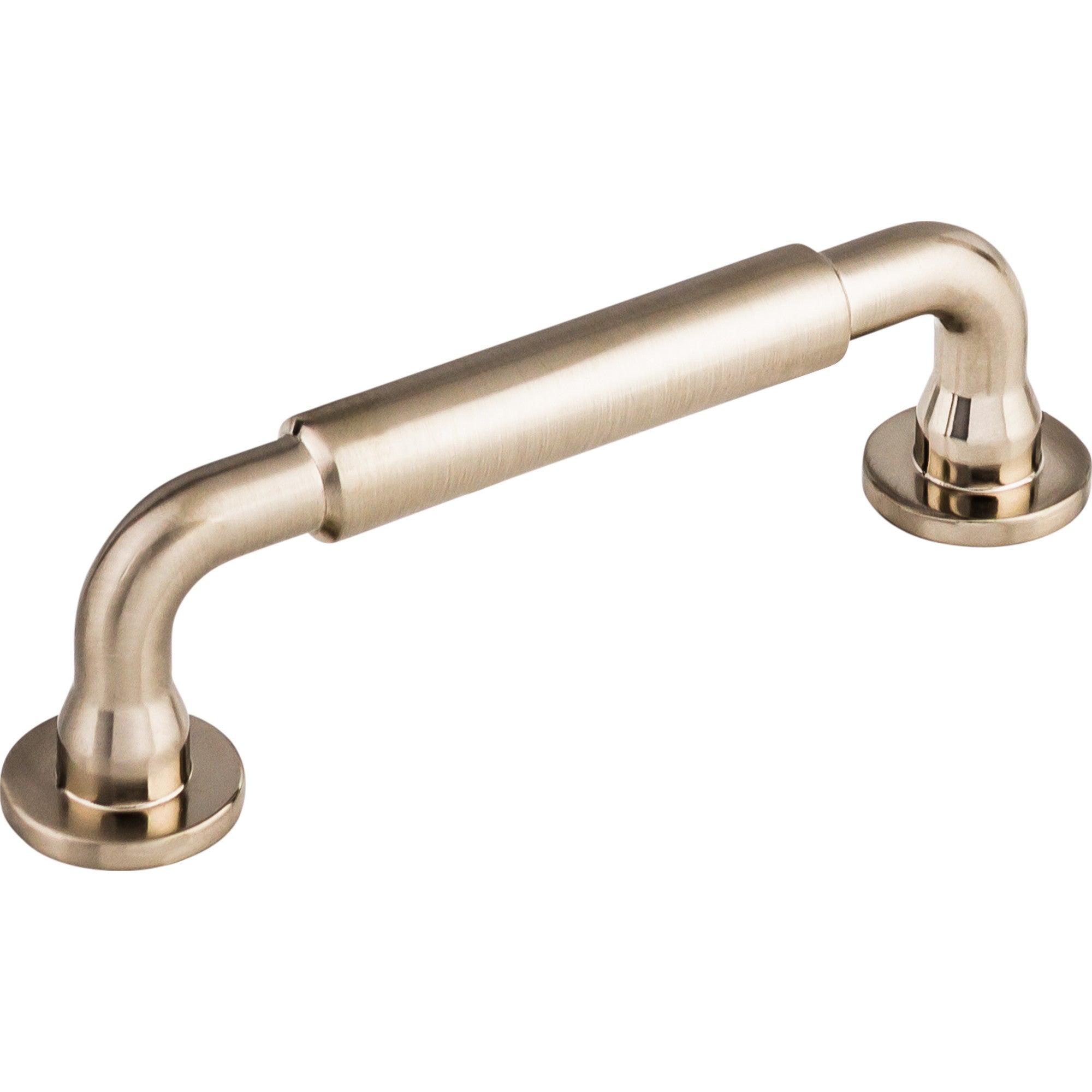 Worldwide Flooring Design Center Lily Pull 3 3/4 Inch (c-c) Brushed Satin Nickel Lily Pull 3 3/4 Inch (c-c) Brushed Satin Nickel Top Knobs Decorative Hardware