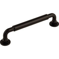 Worldwide Flooring Design Center Lily Pull 5 1/16 Inch (c-c) Flat Black Lily Pull 5 1/16 Inch (c-c) Flat Black Top Knobs Decorative Hardware