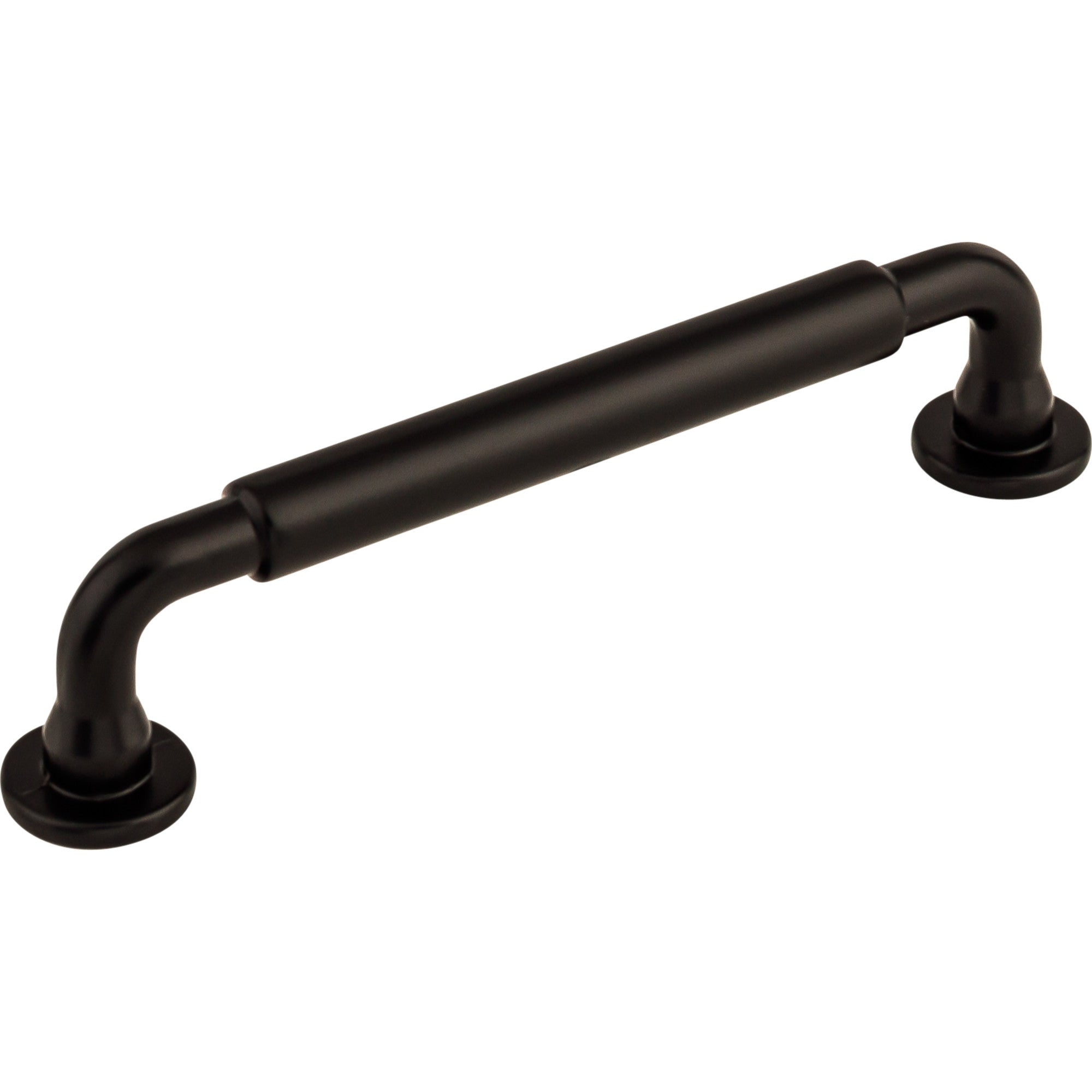 Worldwide Flooring Design Center Lily Pull 5 1/16 Inch (c-c) Flat Black Lily Pull 5 1/16 Inch (c-c) Flat Black Top Knobs Decorative Hardware