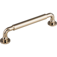 Worldwide Flooring Design Center Lily Pull 5 1/16 Inch (c-c) Polished Nickel Lily Pull 5 1/16 Inch (c-c) Polished Nickel Top Knobs Decorative Hardware