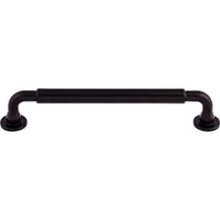 Worldwide Flooring Design Center Lily Pull 6 5/16 Inch (c-c) Flat Black Lily Pull 6 5/16 Inch (c-c) Flat Black Top Knobs Decorative Hardware