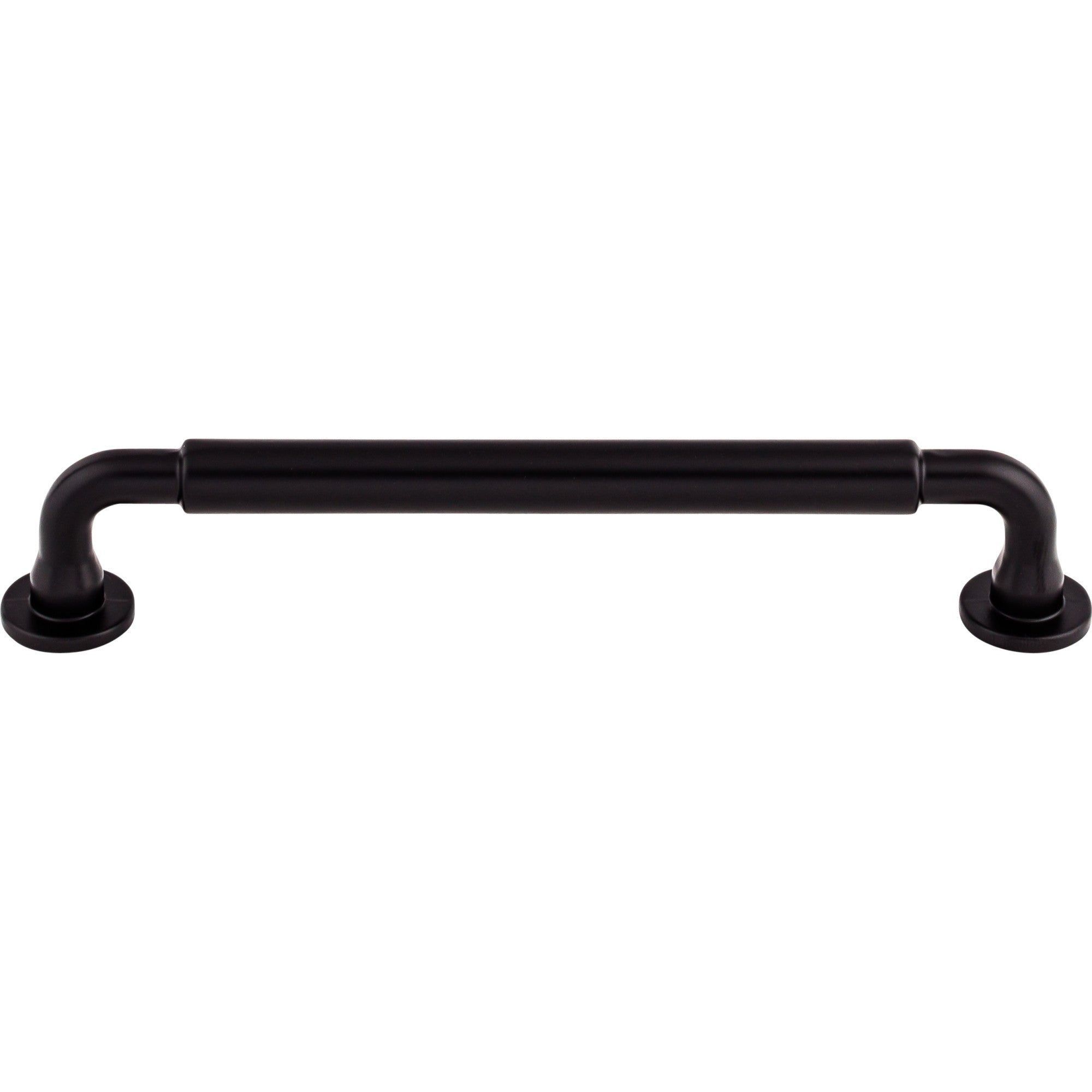 Worldwide Flooring Design Center Lily Pull 6 5/16 Inch (c-c) Flat Black Lily Pull 6 5/16 Inch (c-c) Flat Black Top Knobs Decorative Hardware