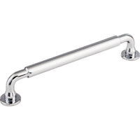 Worldwide Flooring Design Center Lily Pull 6 5/16 Inch (c-c) Polished Chrome Lily Pull 6 5/16 Inch (c-c) Polished Chrome Top Knobs Decorative Hardware