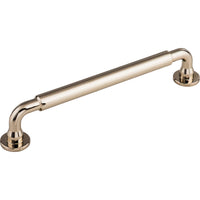 Worldwide Flooring Design Center Lily Pull 6 5/16 Inch (c-c) Polished Nickel Lily Pull 6 5/16 Inch (c-c) Polished Nickel Top Knobs Decorative Hardware