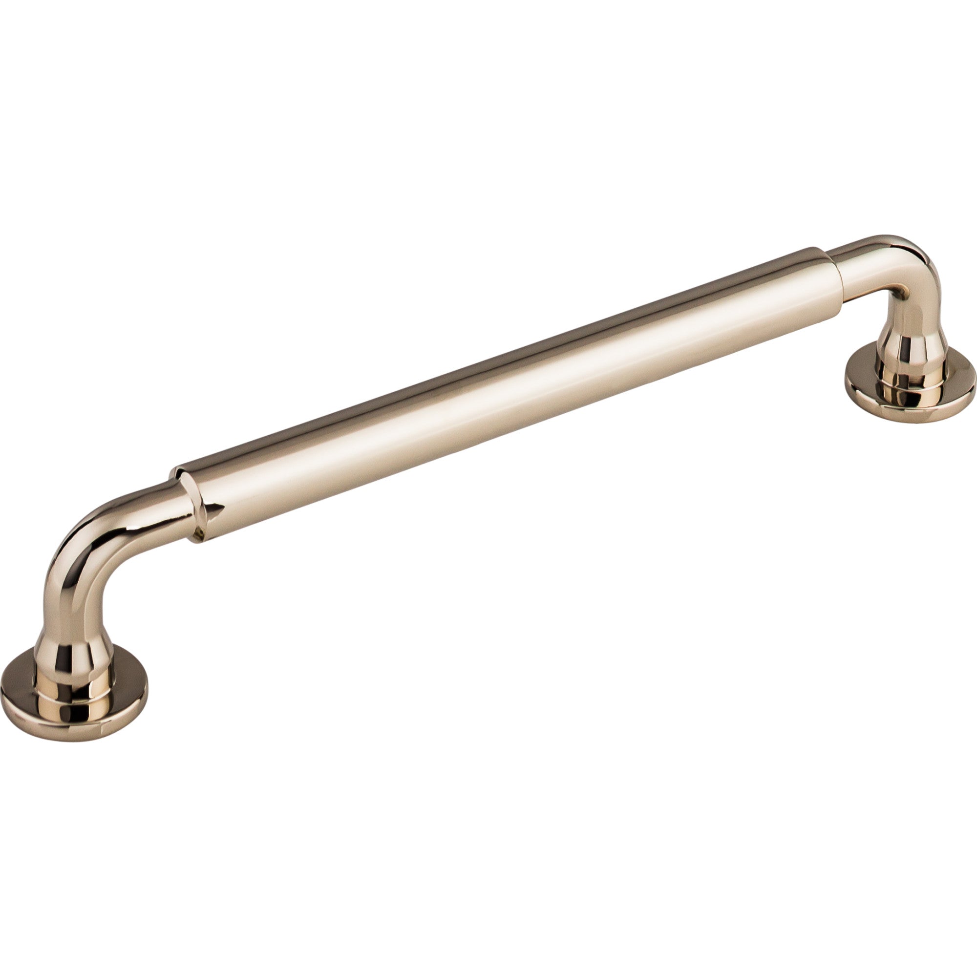 Worldwide Flooring Design Center Lily Pull 6 5/16 Inch (c-c) Polished Nickel Lily Pull 6 5/16 Inch (c-c) Polished Nickel Top Knobs Decorative Hardware