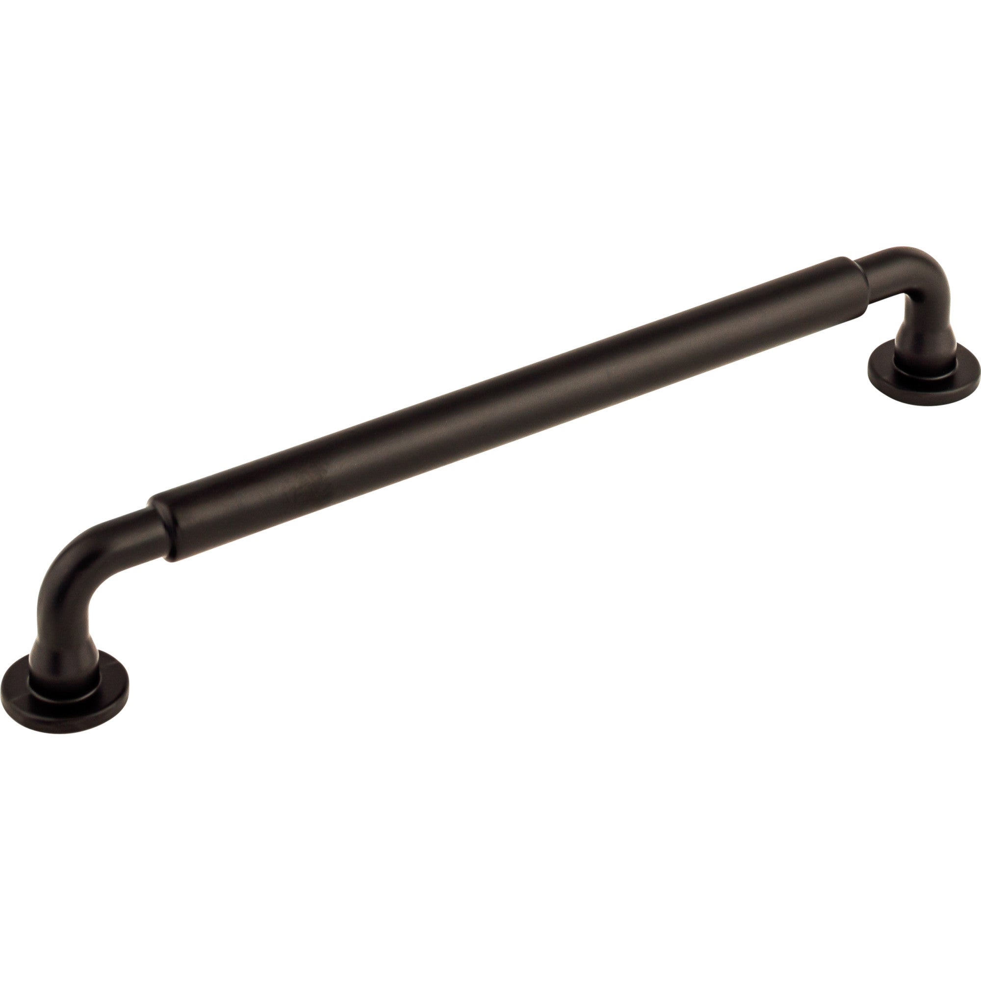 Worldwide Flooring Design Center Lily Pull 7 9/16 Inch (c-c) Flat Black Lily Pull 7 9/16 Inch (c-c) Flat Black Top Knobs Decorative Hardware