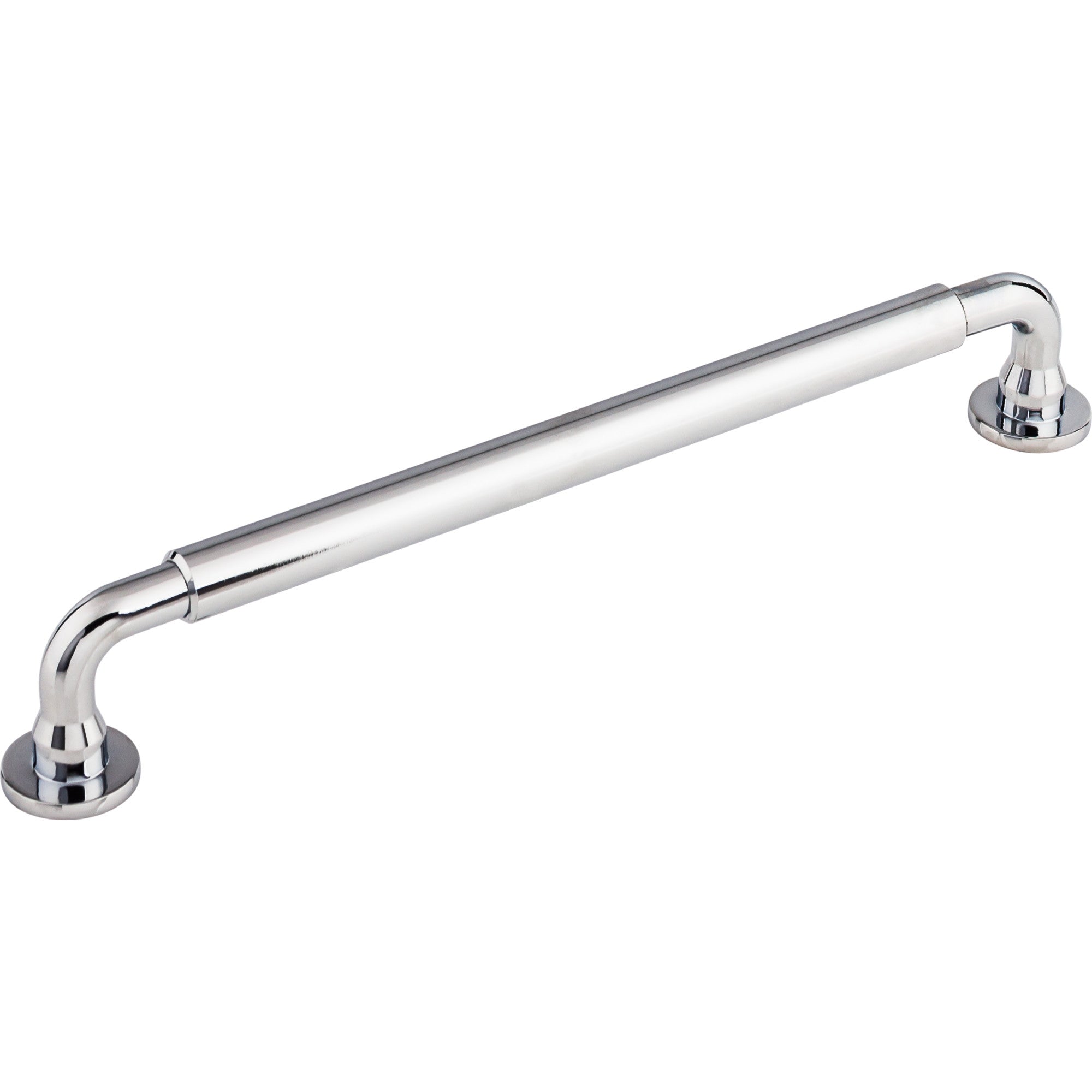 Worldwide Flooring Design Center Lily Pull 7 9/16 Inch (c-c) Polished Chrome Lily Pull 7 9/16 Inch (c-c) Polished Chrome Top Knobs Decorative Hardware