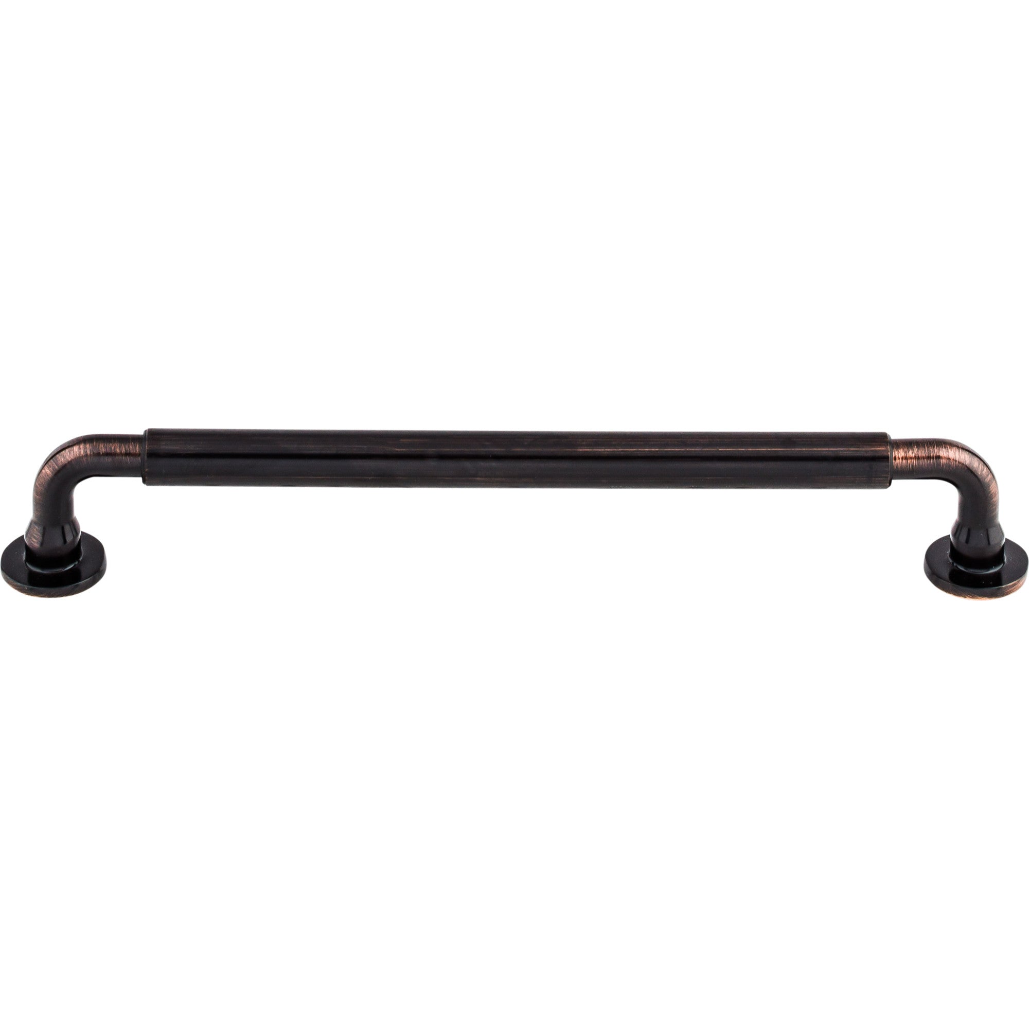 Worldwide Flooring Design Center Lily Pull 7 9/16 Inch (c-c) Tuscan Bronze Lily Pull 7 9/16 Inch (c-c) Tuscan Bronze Top Knobs Decorative Hardware