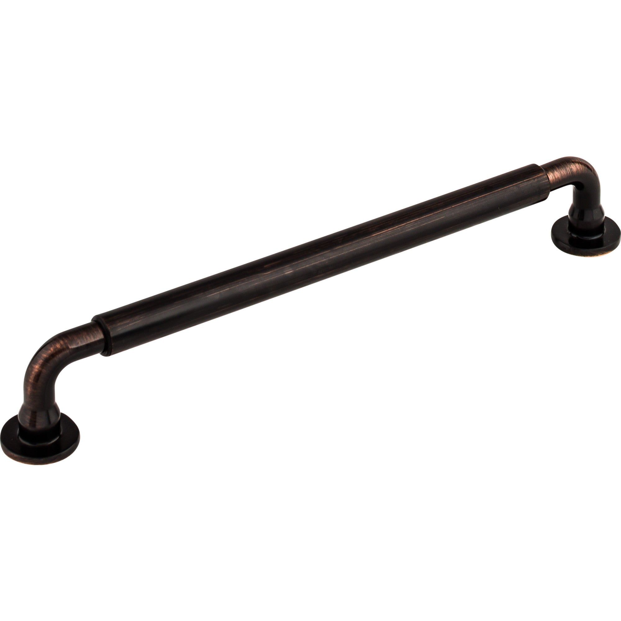 Worldwide Flooring Design Center Lily Pull 7 9/16 Inch (c-c) Tuscan Bronze Lily Pull 7 9/16 Inch (c-c) Tuscan Bronze Top Knobs Decorative Hardware