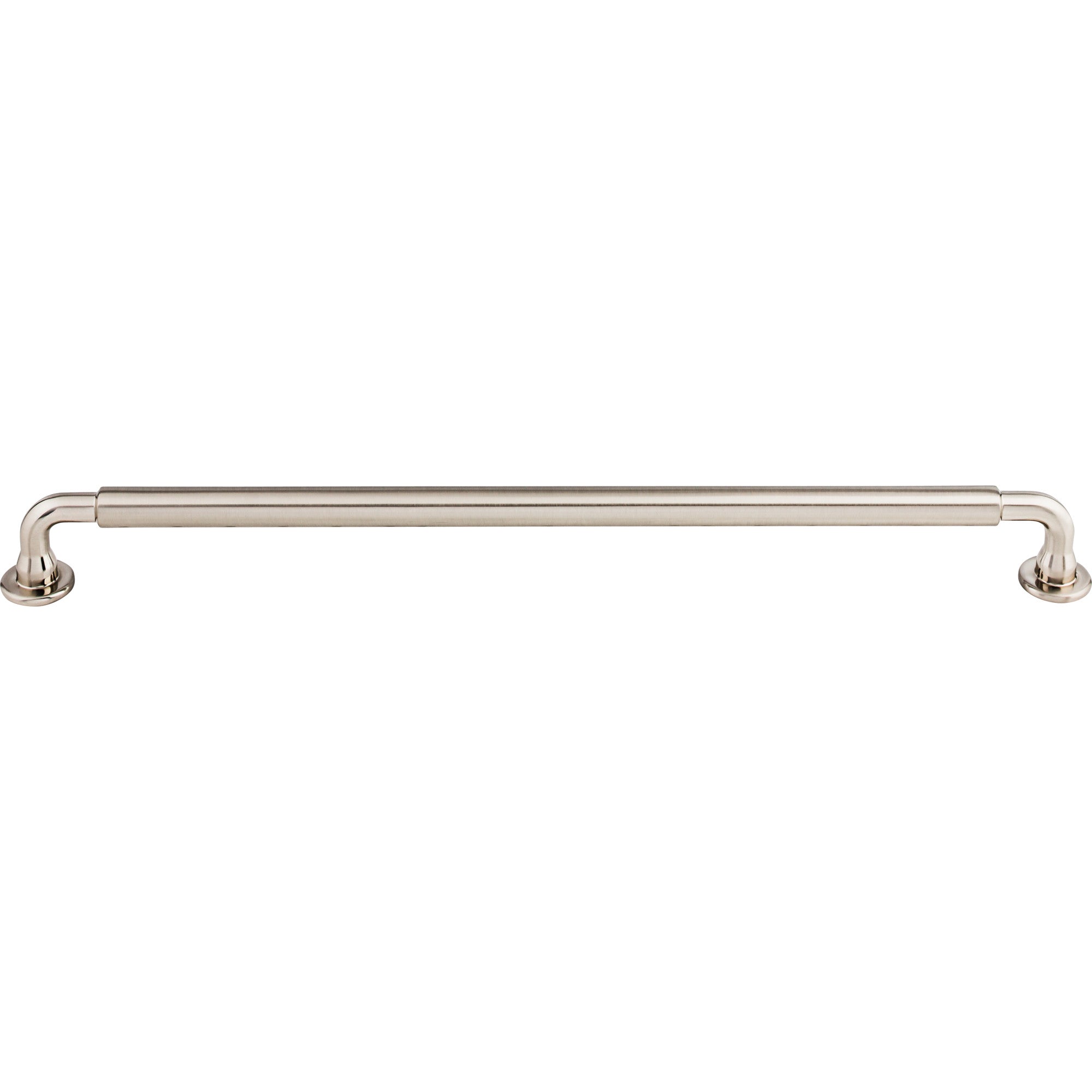 Worldwide Flooring Design Center Lily Pull 12 Inch (c-c) Brushed Satin Nickel Lily Pull 12 Inch (c-c) Brushed Satin Nickel Top Knobs Decorative Hardware