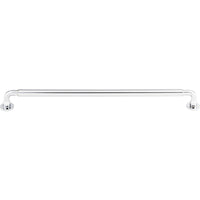 Worldwide Flooring Design Center Lily Pull 12 Inch (c-c) Polished Chrome Lily Pull 12 Inch (c-c) Polished Chrome Top Knobs Decorative Hardware