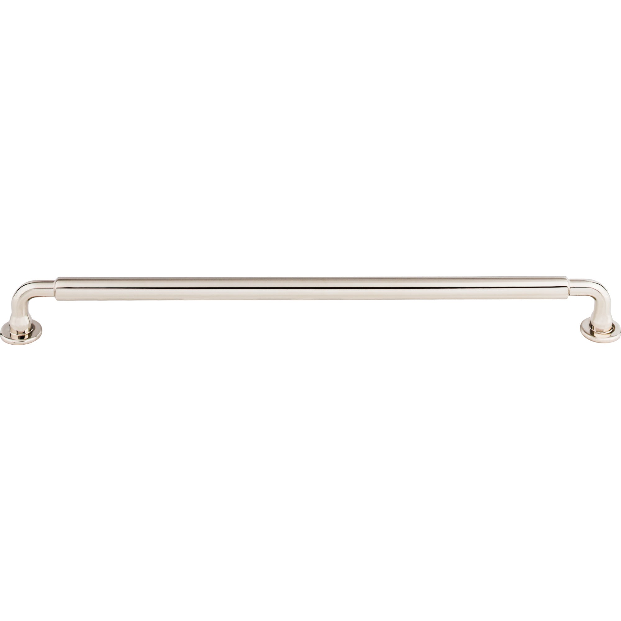 Worldwide Flooring Design Center Lily Pull 12 Inch (c-c) Polished Nickel Lily Pull 12 Inch (c-c) Polished Nickel Top Knobs Decorative Hardware