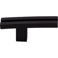 Worldwide Flooring Design Center Inset Rail Knob 2 5/8 Inch Flat Black Inset Rail Knob 2 5/8 Inch Flat Black Top Knobs Decorative Hardware