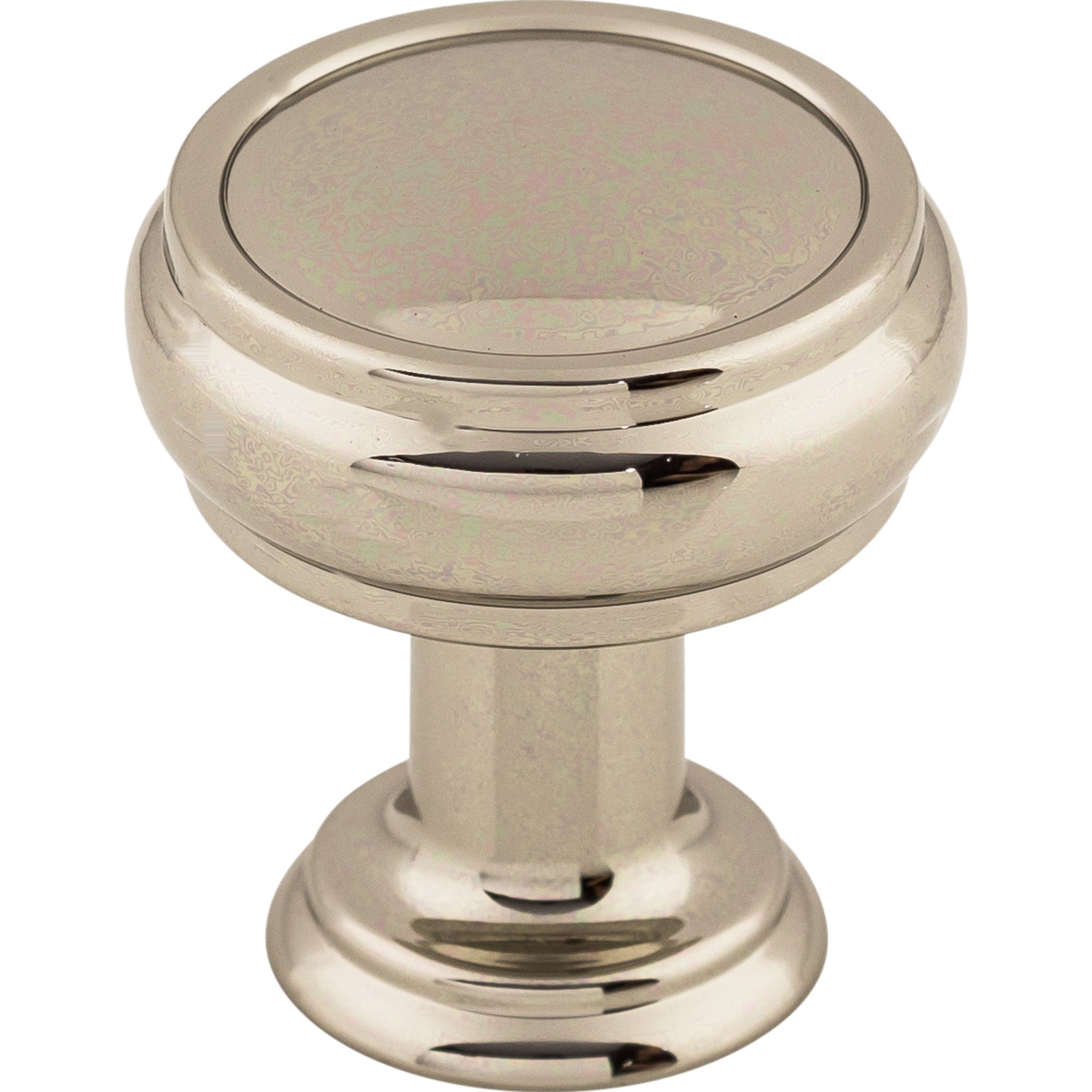 Worldwide Flooring Design Center Eden Knob 1 Inch Polished Nickel Eden Knob 1 Inch Polished Nickel Top Knobs Decorative Hardware