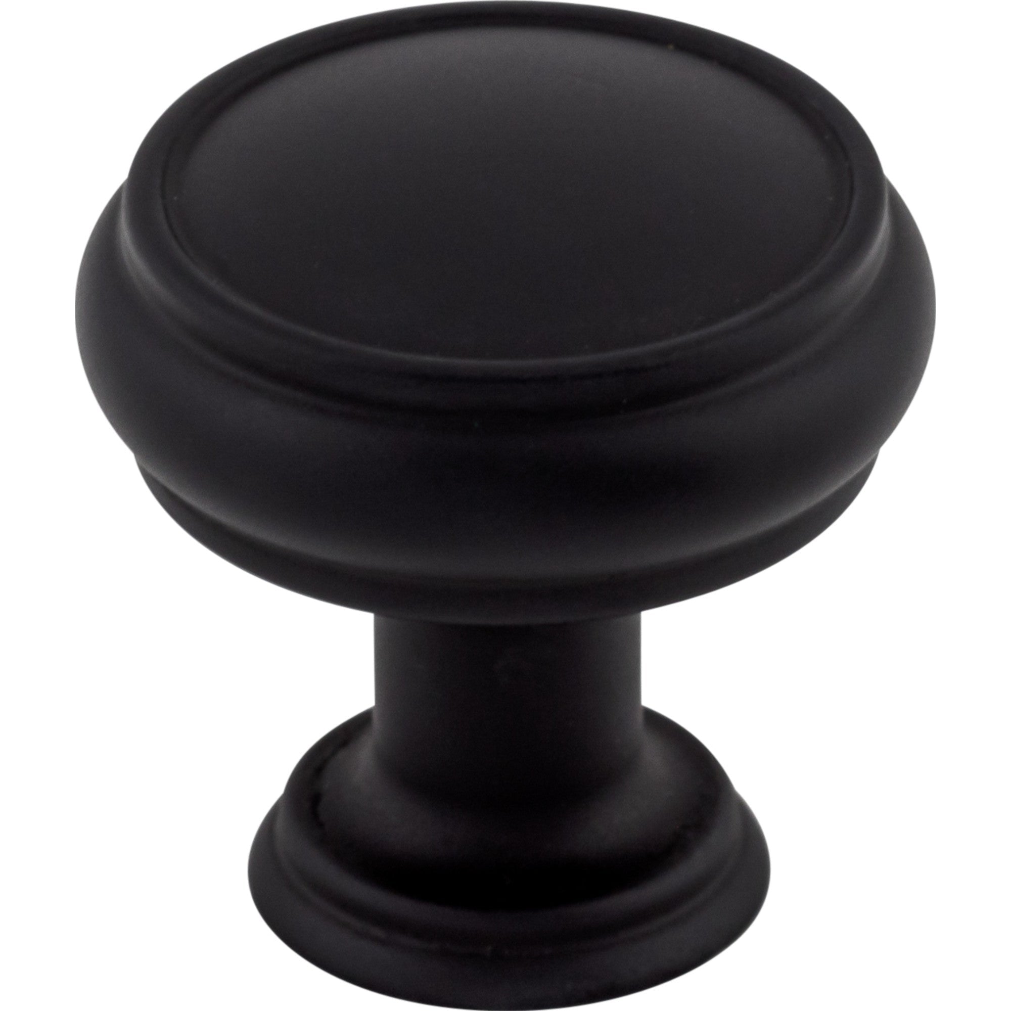 Worldwide Flooring Design Center Eden Knob 1 3/16 Inch Flat Black Eden Knob 1 3/16 Inch Flat Black Top Knobs Decorative Hardware
