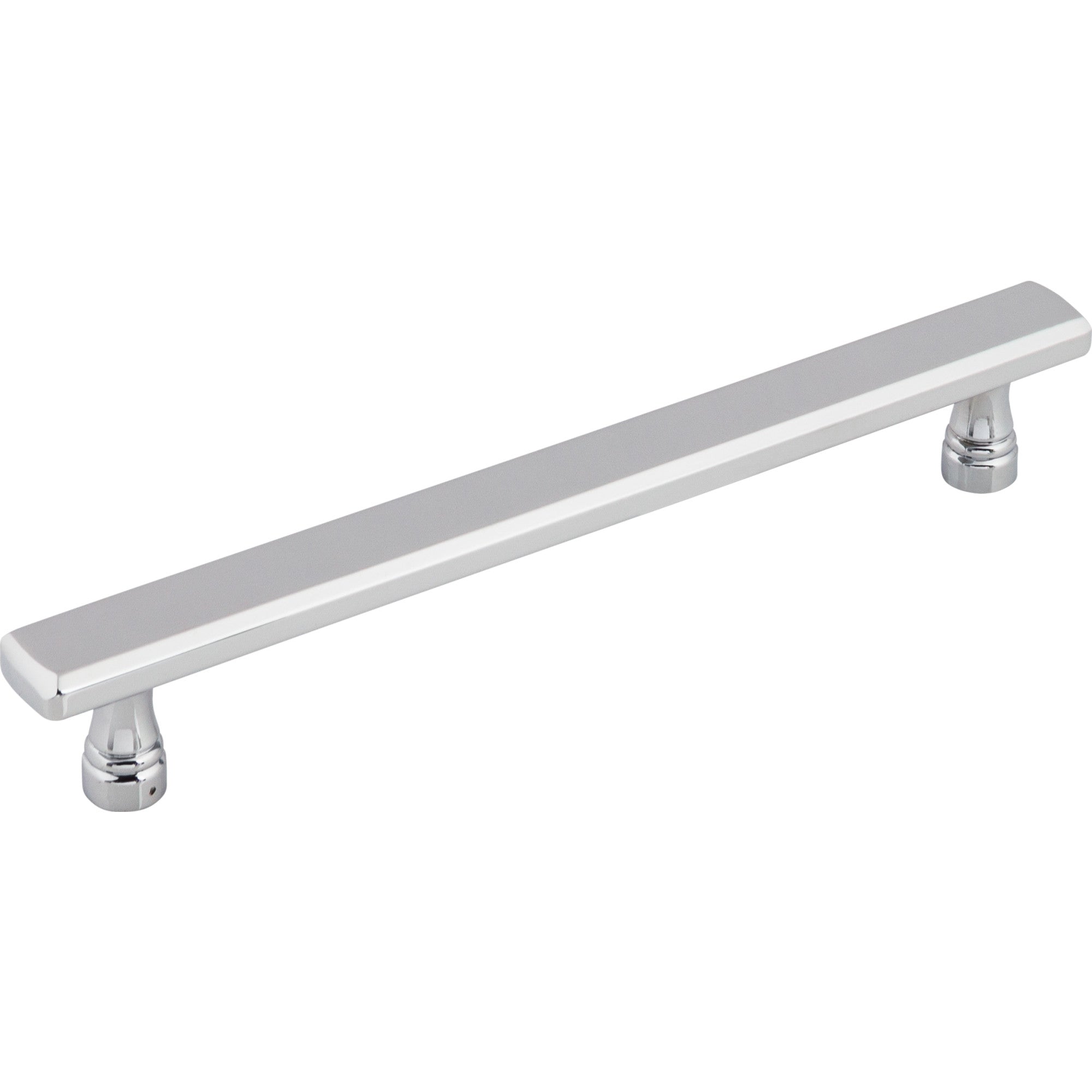 Worldwide Flooring Design Center Kingsbridge Pull 6 5/16 Inch (c-c) Polished Chrome Kingsbridge Pull 6 5/16 Inch (c-c) Polished Chrome Top Knobs Decorative Hardware