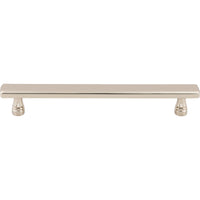 Worldwide Flooring Design Center Kingsbridge Pull 6 5/16 Inch (c-c) Polished Nickel Kingsbridge Pull 6 5/16 Inch (c-c) Polished Nickel Top Knobs Decorative Hardware