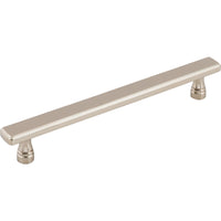 Worldwide Flooring Design Center Kingsbridge Pull 6 5/16 Inch (c-c) Polished Nickel Kingsbridge Pull 6 5/16 Inch (c-c) Polished Nickel Top Knobs Decorative Hardware
