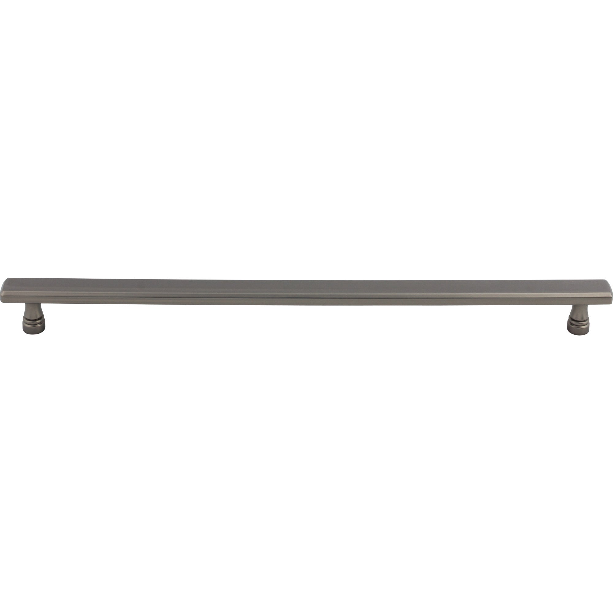 Worldwide Flooring Design Center Kingsbridge Pull 12 Inch (c-c) Ash Gray Kingsbridge Pull 12 Inch (c-c) Ash Gray Top Knobs Decorative Hardware