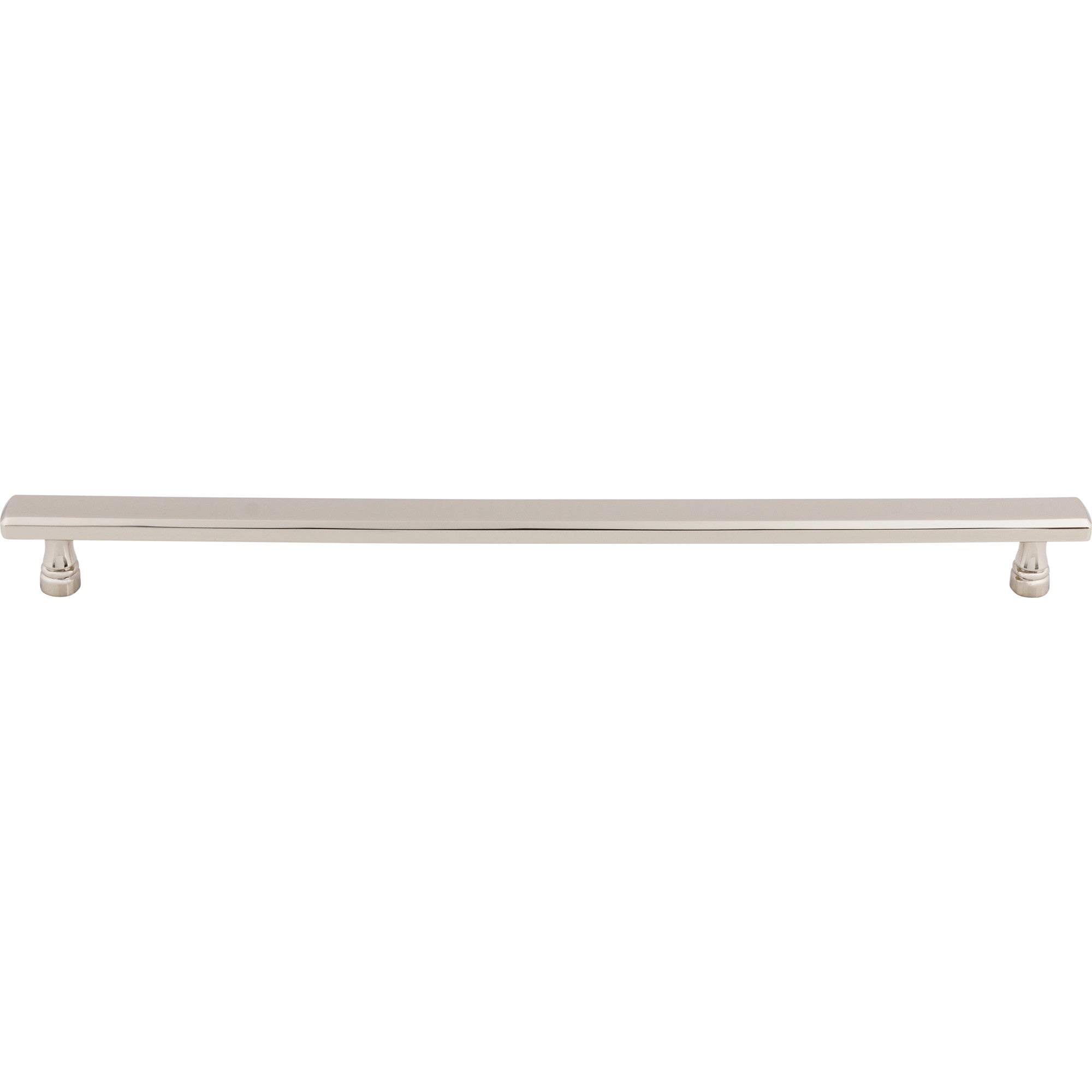 Worldwide Flooring Design Center Kingsbridge Pull 12 Inch (c-c) Polished Nickel Kingsbridge Pull 12 Inch (c-c) Polished Nickel Top Knobs Decorative Hardware