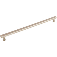 Worldwide Flooring Design Center Kingsbridge Pull 12 Inch (c-c) Polished Nickel Kingsbridge Pull 12 Inch (c-c) Polished Nickel Top Knobs Decorative Hardware