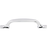 Worldwide Flooring Design Center Torbay Pull 3 3/4 Inch (c-c) Polished Chrome Torbay Pull 3 3/4 Inch (c-c) Polished Chrome Top Knobs Decorative Hardware