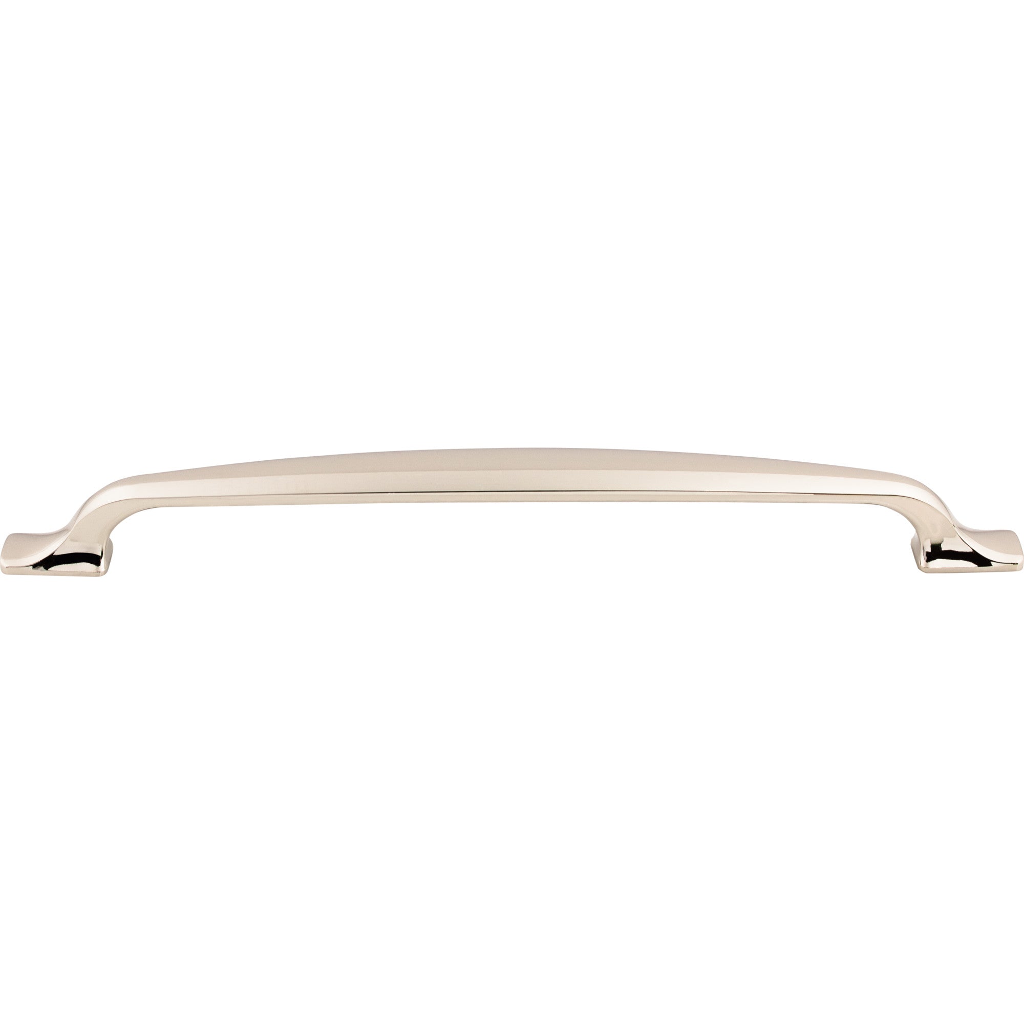 Worldwide Flooring Design Center Torbay Pull 8 13/16 Inch (c-c) Polished Nickel Torbay Pull 8 13/16 Inch (c-c) Polished Nickel Top Knobs Decorative Hardware