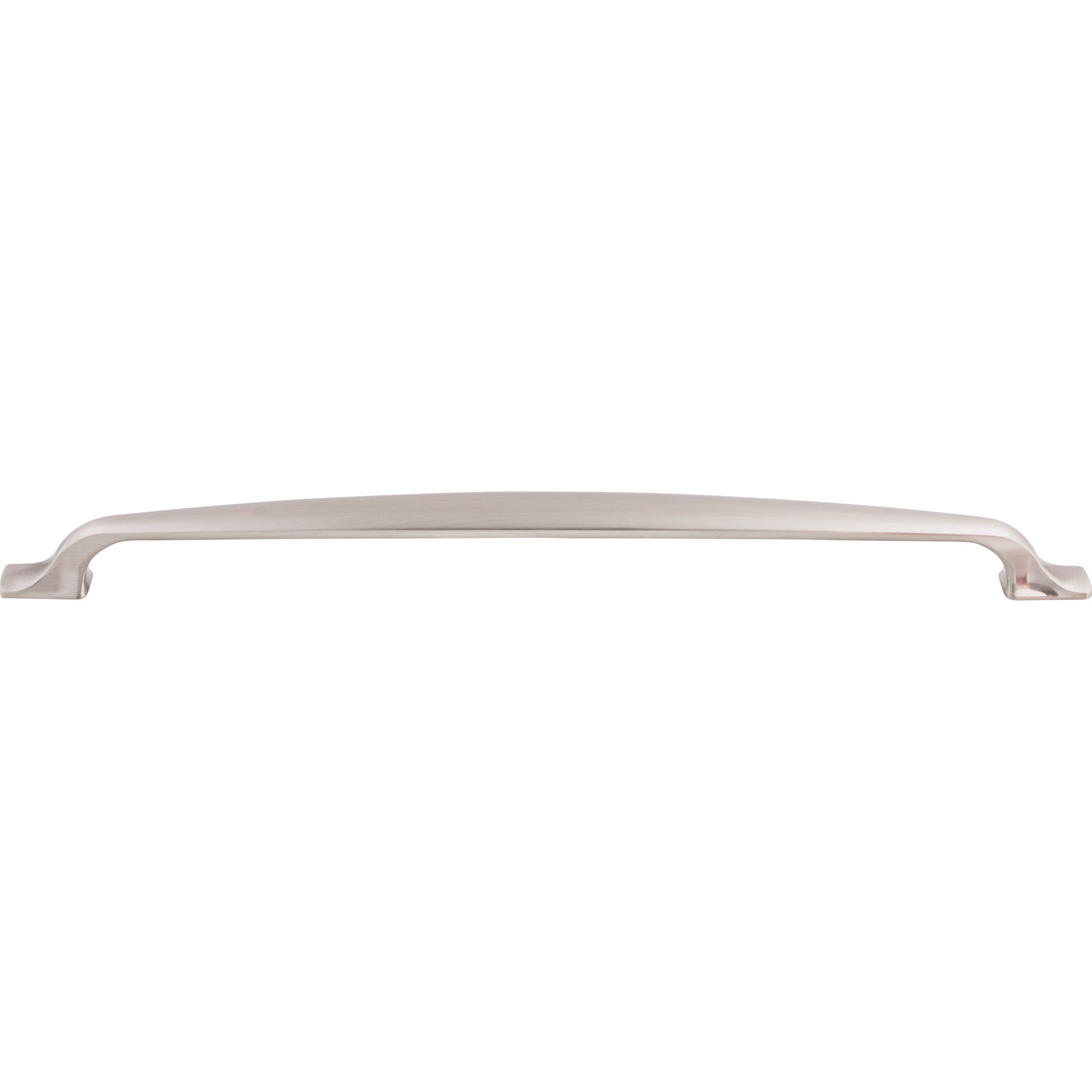Worldwide Flooring Design Center Torbay Pull 12 Inch (c-c) Brushed Satin Nickel Torbay Pull 12 Inch (c-c) Brushed Satin Nickel Top Knobs Decorative Hardware