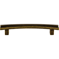 Worldwide Flooring Design Center Flared Pull 5 Inch (c-c) German Bronze Flared Pull 5 Inch (c-c) German Bronze Top Knobs Decorative Hardware