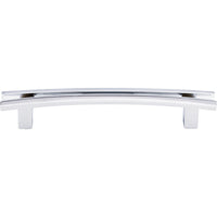 Worldwide Flooring Design Center Flared Pull 5 Inch (c-c) Polished Chrome Flared Pull 5 Inch (c-c) Polished Chrome Top Knobs Decorative Hardware