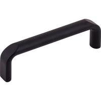 Worldwide Flooring Design Center Exeter Pull 3 3/4 Inch (c-c) Flat Black Exeter Pull 3 3/4 Inch (c-c) Flat Black Top Knobs Decorative Hardware
