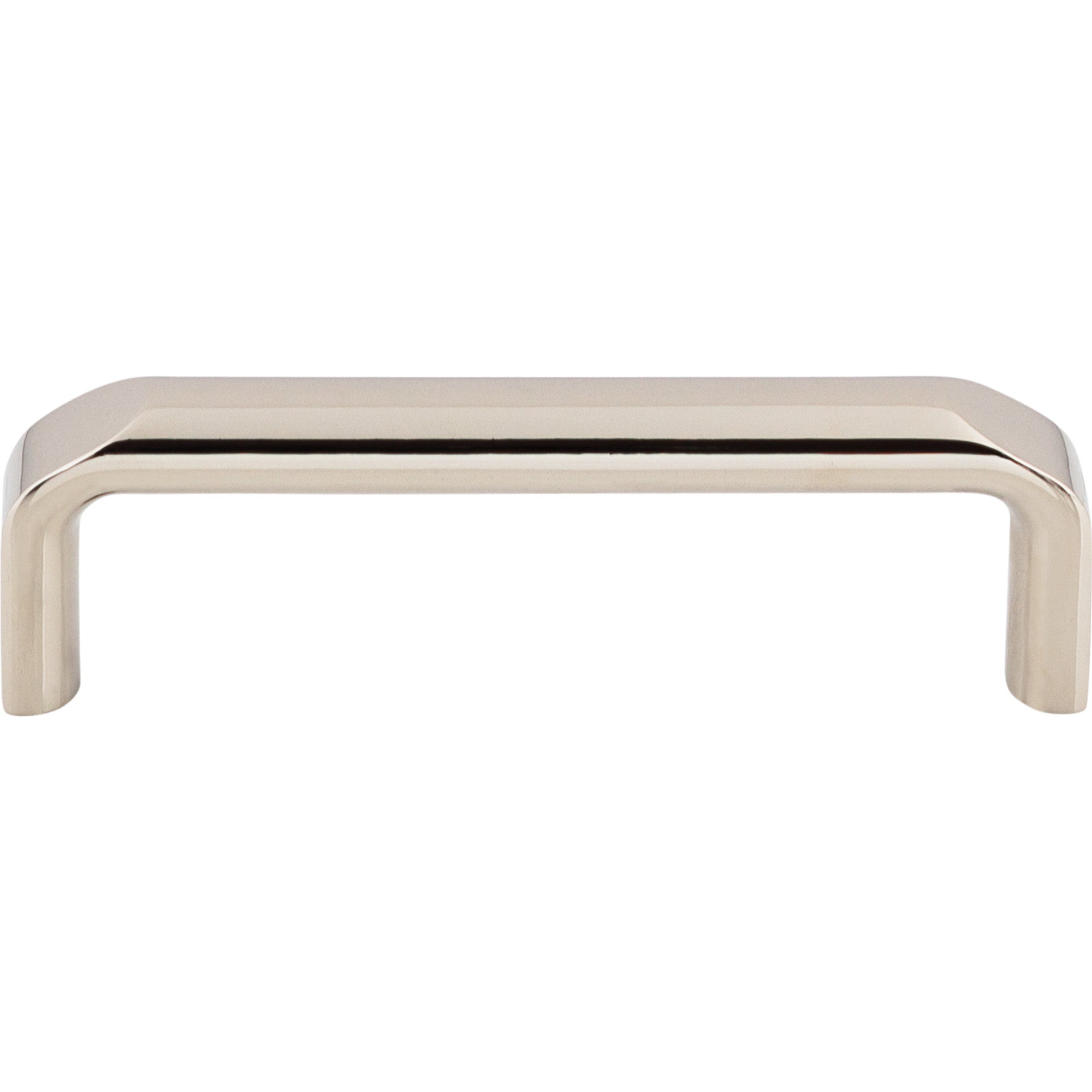 Worldwide Flooring Design Center Exeter Pull 3 3/4 Inch (c-c) Polished Nickel Exeter Pull 3 3/4 Inch (c-c) Polished Nickel Top Knobs Decorative Hardware
