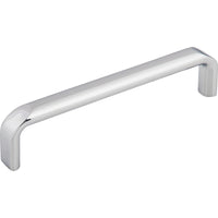Worldwide Flooring Design Center Exeter Pull 5 1/16 Inch (c-c) Polished Chrome Exeter Pull 5 1/16 Inch (c-c) Polished Chrome Top Knobs Decorative Hardware