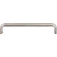 Worldwide Flooring Design Center Exeter Pull 6 5/16 Inch (c-c) Brushed Satin Nickel Exeter Pull 6 5/16 Inch (c-c) Brushed Satin Nickel Top Knobs Decorative Hardware