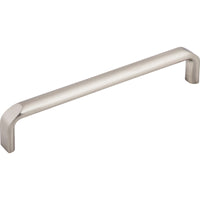 Worldwide Flooring Design Center Exeter Pull 6 5/16 Inch (c-c) Brushed Satin Nickel Exeter Pull 6 5/16 Inch (c-c) Brushed Satin Nickel Top Knobs Decorative Hardware