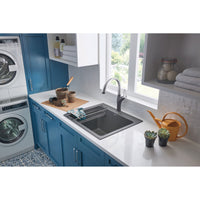 Worldwide Flooring Design Center Exeter Pull 8 13/16 Inch (c-c) Ash Gray Exeter Pull 8 13/16 Inch (c-c) Ash Gray Top Knobs Decorative Hardware