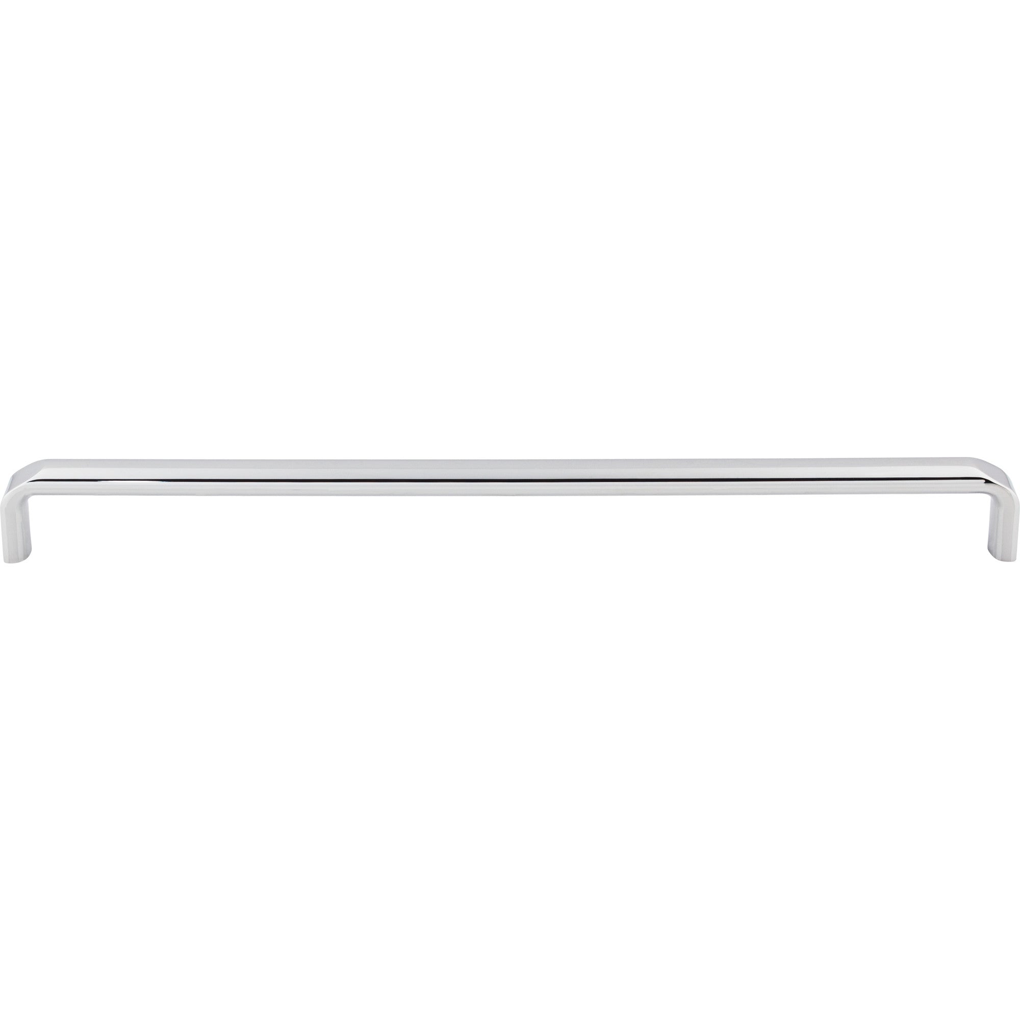 Worldwide Flooring Design Center Exeter Pull 12 Inch (c-c) Polished Chrome Exeter Pull 12 Inch (c-c) Polished Chrome Top Knobs Decorative Hardware